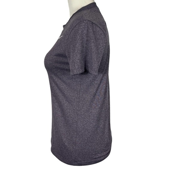 NIKE DRI-FIT LEGACY STANDARD FIT TRAINING ACTIVEWEAR TEE PURPLE WOMEN'S SIZE XS - Picture 4 of 10